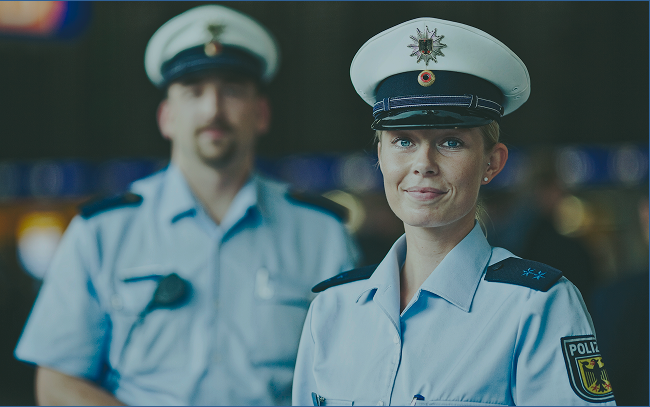 Polizeianwärter:innen in Ausbildung